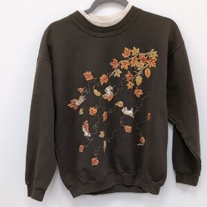 Vintage Autumn Leaf Sweatshirt
